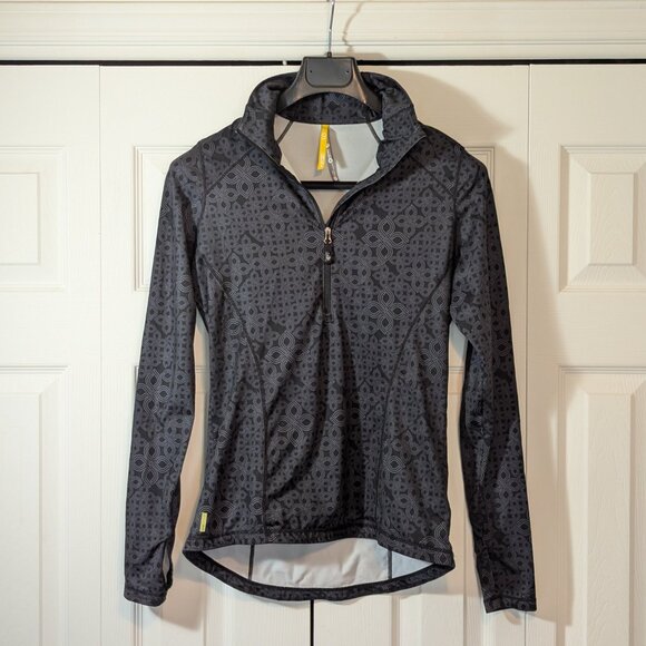 Lolë Women's Quarter Zip Yoga Running Workout Pullover - Grey - Size S - Picture 6 of 16